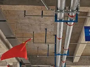 武强管廊支架的安装方法